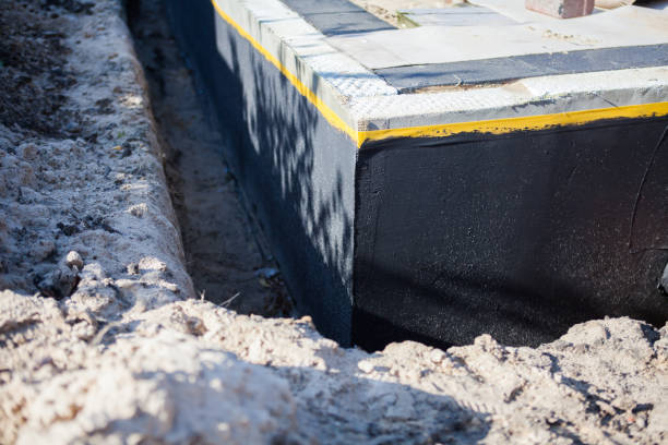 Residential Waterproofing installation at a Plainview, MN home by SJ Waterproofing Pros